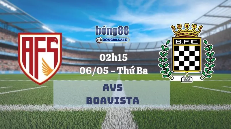 Tỷ Lệ Kèo Nhà Cái Bong88 Primeira Liga | AVS - Boavista 06/05/2025